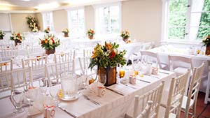 Formal Indoor Table Arrangement