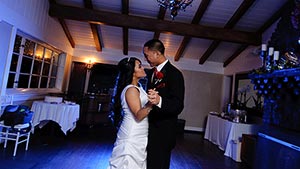 Wedding Couple Having their First Dance